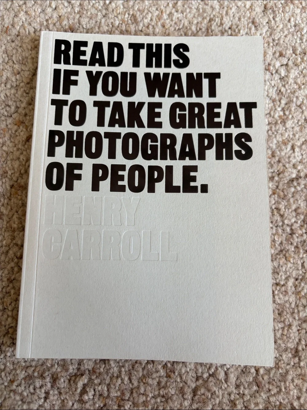 Urban Outfitters White & Black Photography Guide Coffee Table Book
